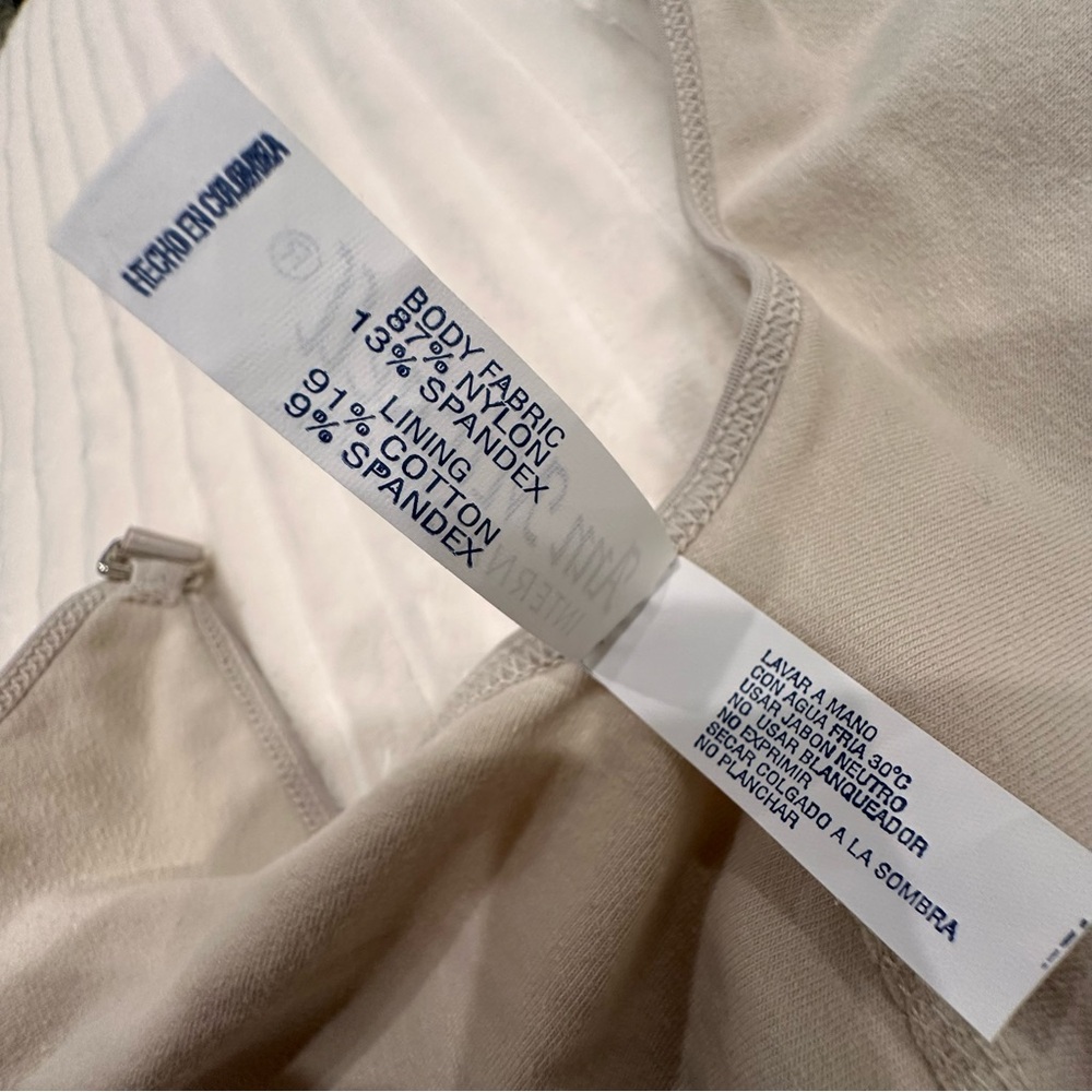 Ann Michell 1041 Titi High Compression Knee Length Shapewear Beige Size L - NWT - Picture 5 of 10